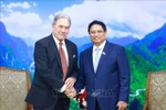 Le Premier ministre Pham Minh Chinh (droite) et le vice-Premier ministre et ministre néo-zélandais des Affaires étrangères Winston Peters. Photo : VNA