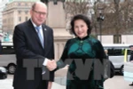 La présidente de l’AN du Vietnam Nguyên Thi Kim Ngân termine sa visite en Suède