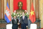 Le président Tran Dai Quang reçoit le président de l’AN cambodgienne