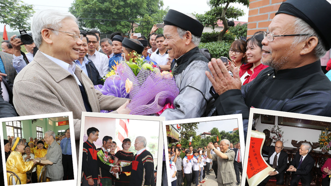 Le secrétaire général Nguyen Phu Trong est entré dans l’histoire comme l’un des dirigeants les plus éminents du Parti. Photo : VNA nguyen phu trong.png