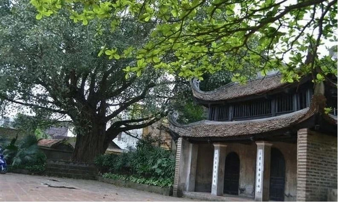 La maison communale de Lai Dà dans le village paisible de Lai Dà du Secrétaire général Nguyên Phu Trong, préserve encore intact l'espace culturel d'un groupe d'anciens vestiges architecturaux et artistiques. Photo : L'Église bouddhique du Vietnam maison communale lai dà.JPG