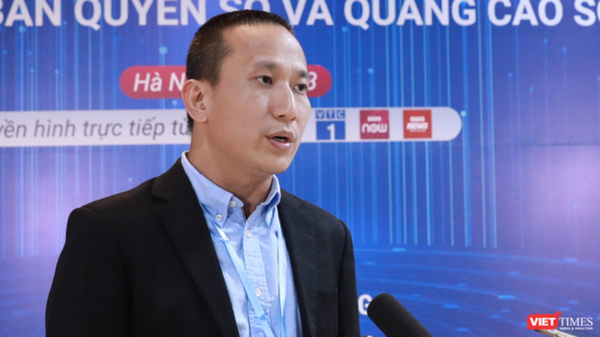 Ta Manh Hoàng, président de la Vietnam Digital Content Creation Alliance (DCCA) et directeur général de Sconnect. Photo : CTV Ta Manh Hoàng.png