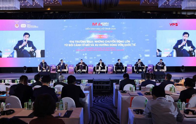 Le Vietnam M&A Forum 2024. Photo: vneconomy forum vneconomy.jpg