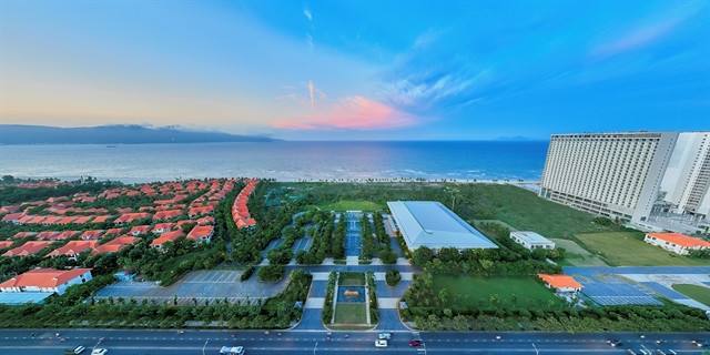 Hanoi, 20 septembre (VNA) - Le Centre de congrès Ariyana de Dà Nang est une destination clé du MICE (Meetings, Incentives, Conferences, Events) et des conférences internationales dans la ville de Dà Nang. Photo gracieuté du Centre de congrès Ariyana Centre de congrès Ariyana.jpg