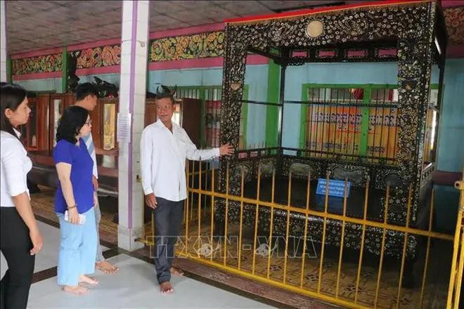 Chen Kieu, une célèbre pagode khmère à Soc Trang. Photo : VNA Chen Kieu.webp
