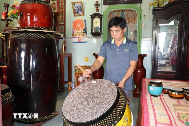L'artisan Nguyên Van An. Photo: VNA Nguyên Van An.jpg