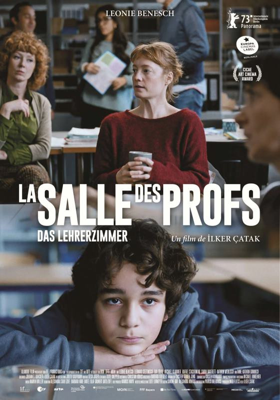 Affiche du film "La Salle des profs" (Das Lehrerzimmer) du réalisateur İlker Çatak. Photo: atticawebzine.com salle des profs.jpg
