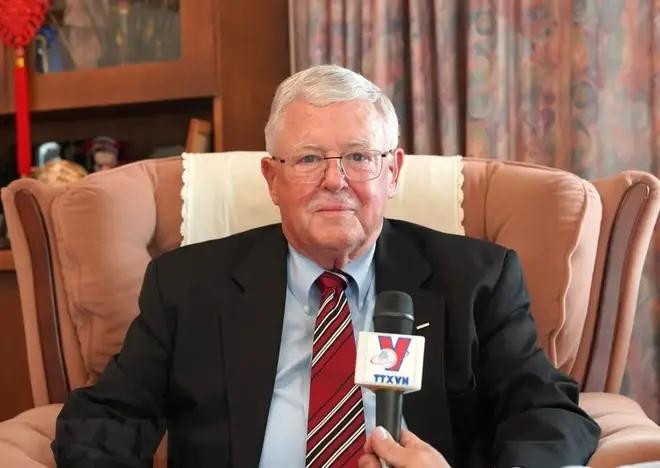 Le professeur émérite Carl Thayer, à l’Université de Nouvelle-Galles du Sud à Canberra. Photo : VNA Carl Thayer.webp