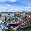Les bateaux de pêche de la province de Quang Ninh. Photo: VNA