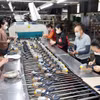 Le cuir et la chaussure comptent parmi les principaux secteurs exportateurs du Vietnam. Photo: VNA
