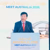 Le vice-ministre vietnamien des Affaires étrangères, Nguyên Manh Cuong, s'exprime lors de l'événement. Photo: Ministère vietnamien des Affaires étrangères
