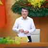 Le Premier ministre vietnamien Lê Minh Hung s'exprime lors de la réunion. Photo: VNA