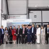 Les représentants de la province de Quang Ninh lors de l'événement. Photo: VNA