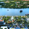 Vue d'ensemble du projet du parc culturel Ben Nha Rong - Khanh Hoi et de l'espace vert public de Ben Bach Dang, appelé à former un axe culturel et historique le long de la rivière Saïgon. Photo : VNA