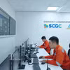 Centre de surveillance et de coordination des interventions d’urgence fonctionnant 24 heures sur 24 et 7 jours sur 7 au complexe pétrochimique de Long Son, à Ho Chi Minh-Ville. Photo: VNA