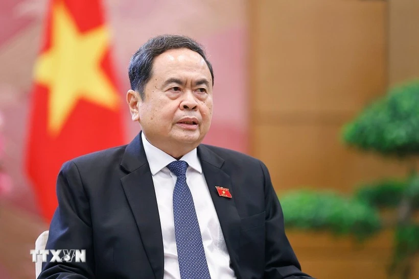 Le président de l'Assemblée nationale du Vietnam, Tran Thanh Man. Photo : VNA.