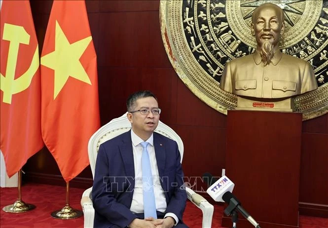 L’ambassadeur du Vietnam en Chine, Pham Thanh Binh. Photo : VNA. 