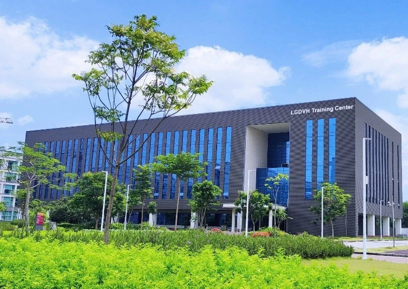 Centre de formation LG Display Vietnam Hai Phong. Photo : thanhphohaiphong.gov.vn