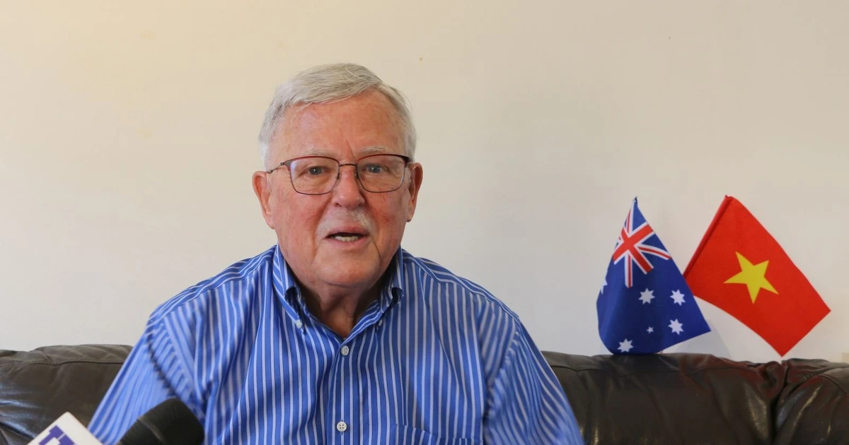Le professeur Carl Thayer, de l’Académie de défense d'Australie (Université de New South Wales). Photo : VNA. 