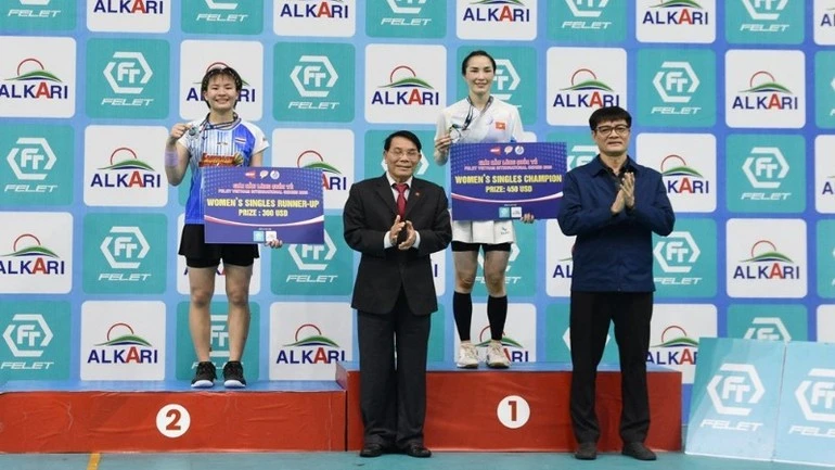 Vietnamese Badminton Team Wins 1 Gold and 2 Silver Medals at the Philippines Junior International Tournament