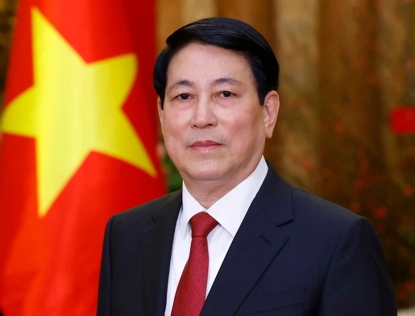Le président de la République Luong Cuong. Photo : VNA. 