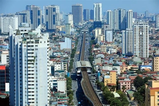 Hanoï, capitale du Vietnam, en forte développement. Photo : VNA.