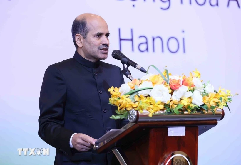 L’ambassadeur d’Inde au Vietnam, Sandeep Arya. Photo : VNA 