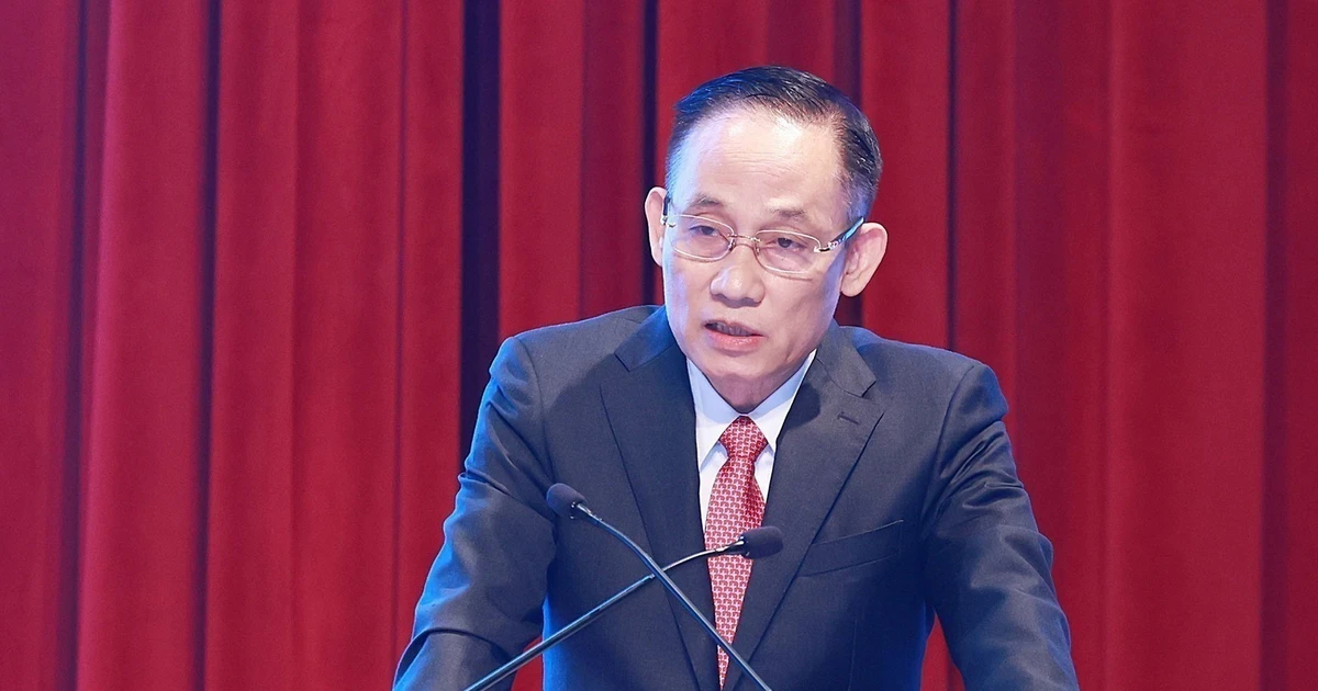 Le ministre vietnamien des Affaires étrangères Le Hoai Trung. Photo : VNA.