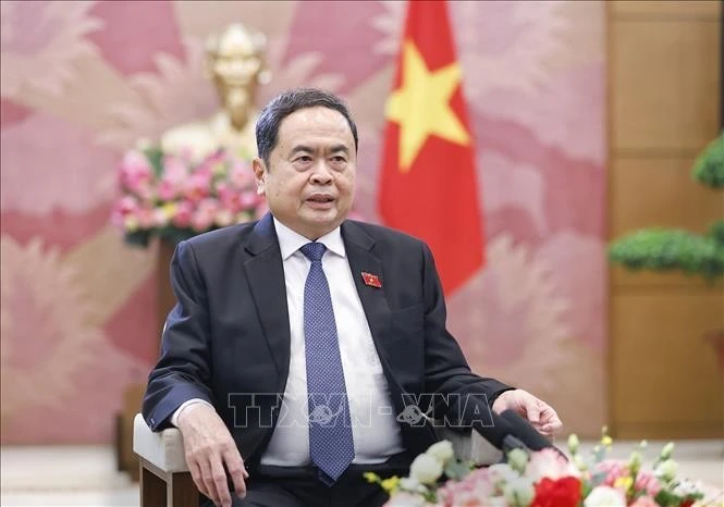 Le president de l'Assemblée nationale Tran Thanh Man. Photo : VNA. 