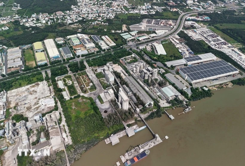 Parc industriel de Hiep Phuoc. Photo : VNA.