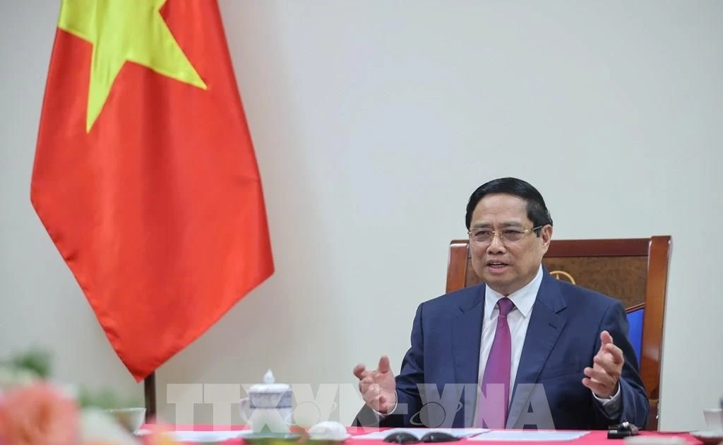 Le Premier ministre Pham Minh Chinh. Photo : VNA. 
