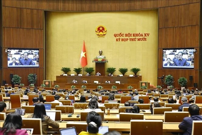 Panorama de la session. Photo : VNA. 