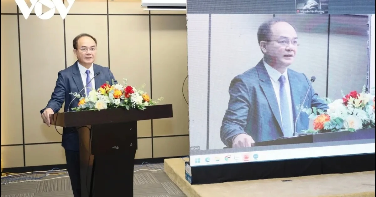 Le vice-ministre de l'Intérieur, Vu Chiên Thang. Photo : VOV. 