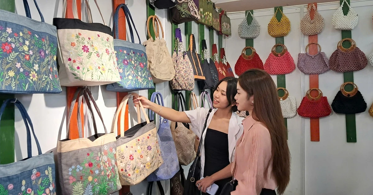 Le salon Hanoi Giftshow 2025 a ouvert ses portes le 9 octobre. Photo : VNA. 
