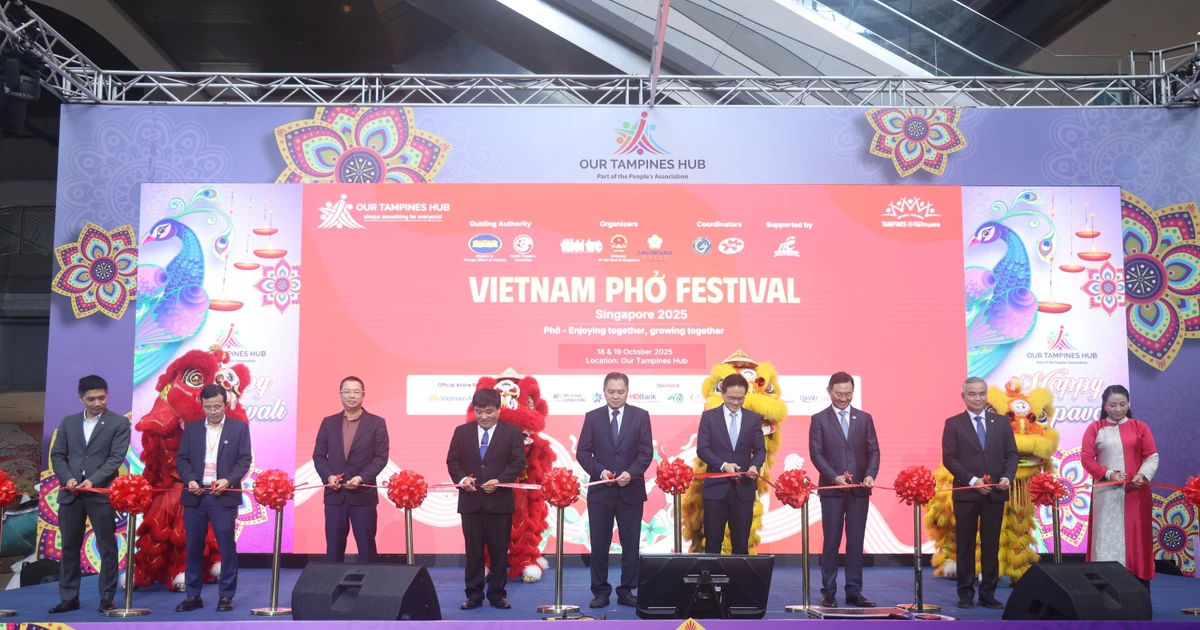 Ouverture du Festival du Pho vietnamien 2025. Photo : VNA. 