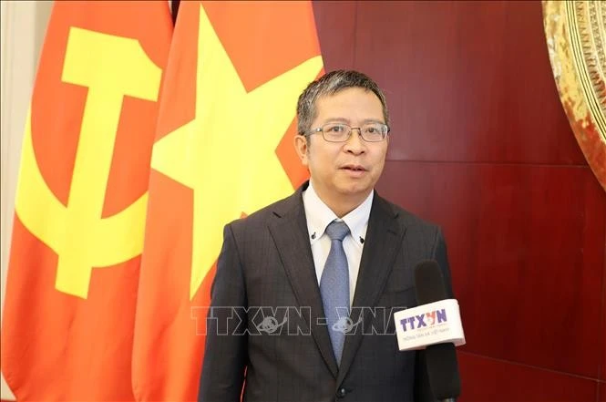L'ambassadeur du Vietnam en Chine, Pham Thanh Binh. Photo: VNA.