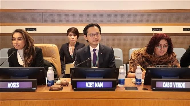 L’ambassadeur Do Hung Viet, chef de la Mission permanente du Vietnam auprès des Nations unies. Photo : VNA.