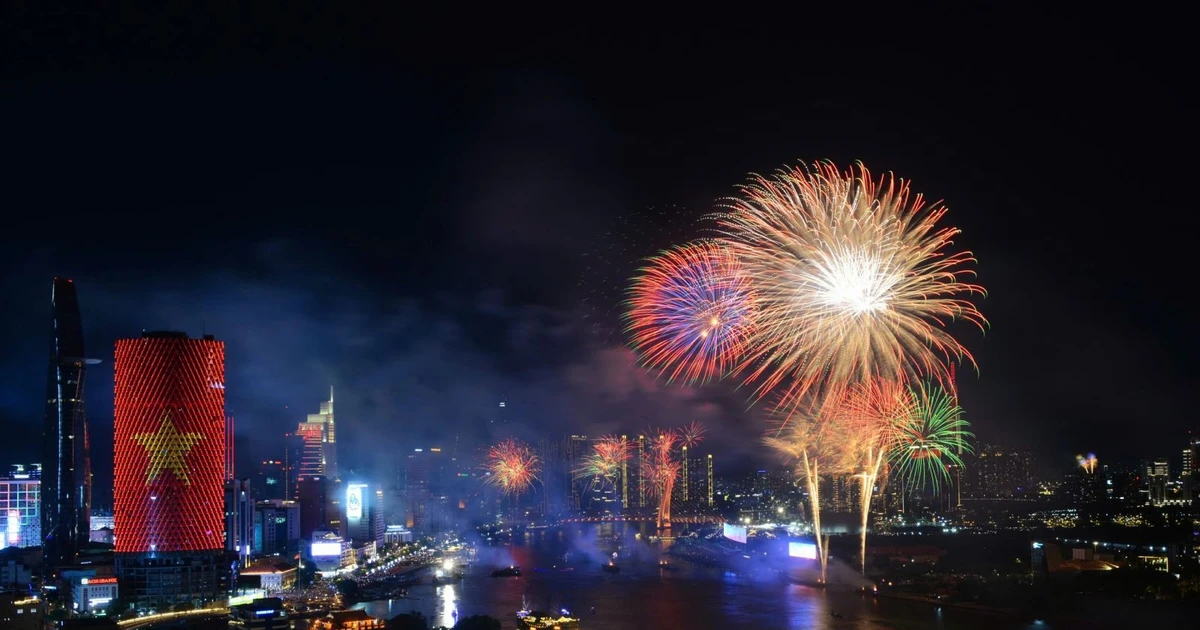 Ho Chi Minh-Ville célèbrera 2026 avec quatre points de tirs de feux d'artifice. Photo : VNA.