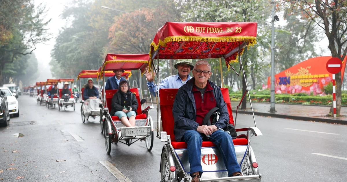 Hanoï accueille plus de 33,7 millions de visiteurs en 2025. Photo : vietnamnet.vn 