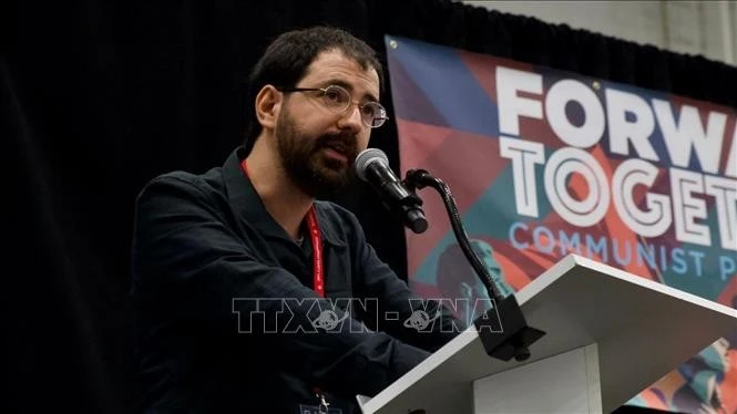 Assaf Talgam, journaliste du quotidien Zo HaDerekh du Parti communiste d’Israël. Photo : VNA.