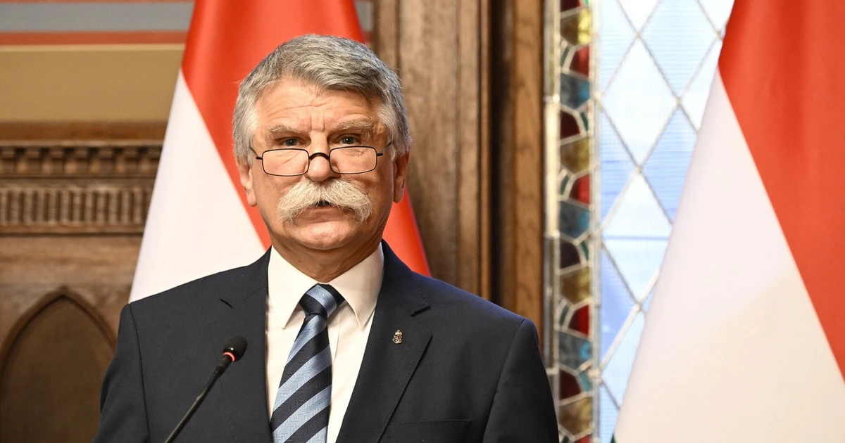 Le président de l'Assemblée nationale hongroise. Photo : dailynewshungary.com