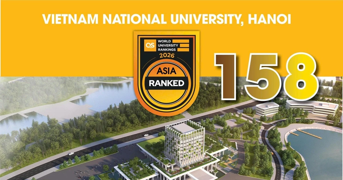 L'Université nationale de Hanoï arrive en tête du classement au Vietnam. 