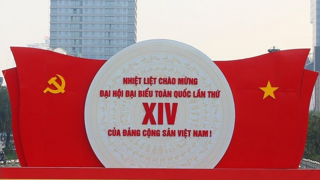 Le XIVe Congrès national du PCV constitue un événement politique d’une importance particulière et décisive pour le développement du pays dans la nouvelle ère. Photo : VNA. 