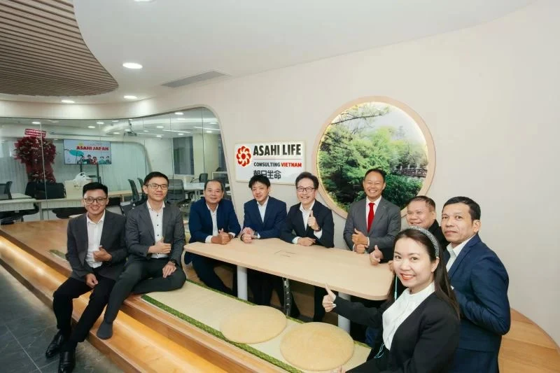 Compagnie d'assurance-vie Asahi Mutual Life. Photo : VNA 