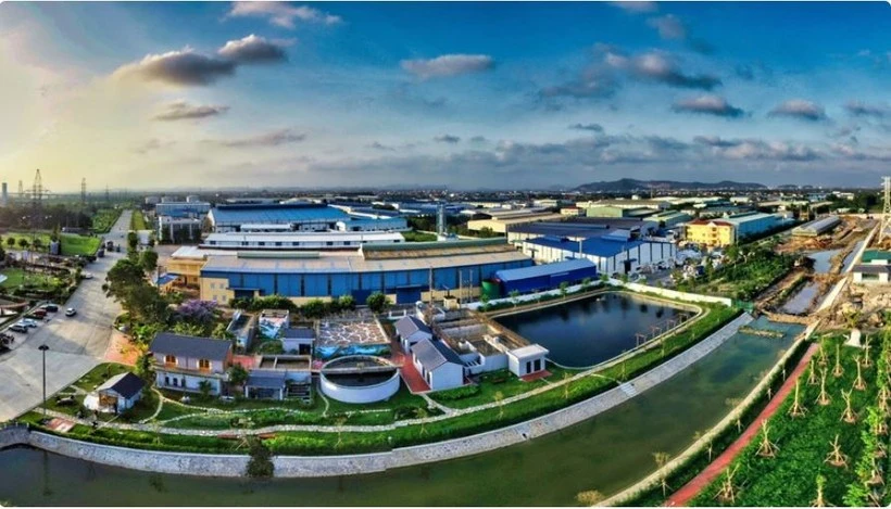 Parc industriel écologique de Nam Cau Kien, Hai Phong. Photo: Vietnam+