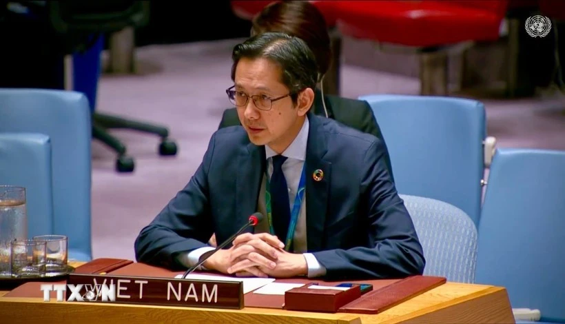 L'ambassadeur Do Hung Viet, représentant permanent du Vietnam auprès des Nations Unies. Photo : VNA.