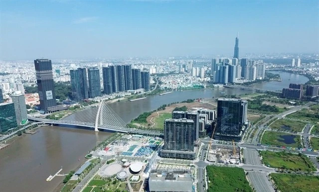 La future mégapole d'Ho Chi Minh-Ville est appelée à devenir le principal centre d'affaires, de culture et de tourisme du Vietnam et est sur le point de jouer un rôle central dans le développement régional. Photo : VNA. 