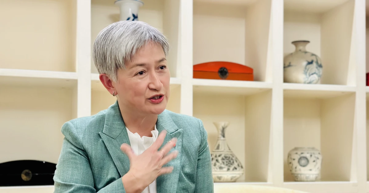 La ministre australienne des Affaires étrangères, Penny Wong. Photo : VNA.