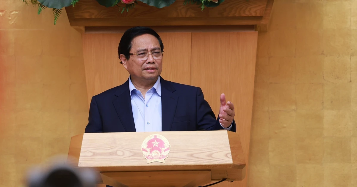 Le Premier ministre Pham Minh Chinh. Photo : VNA.