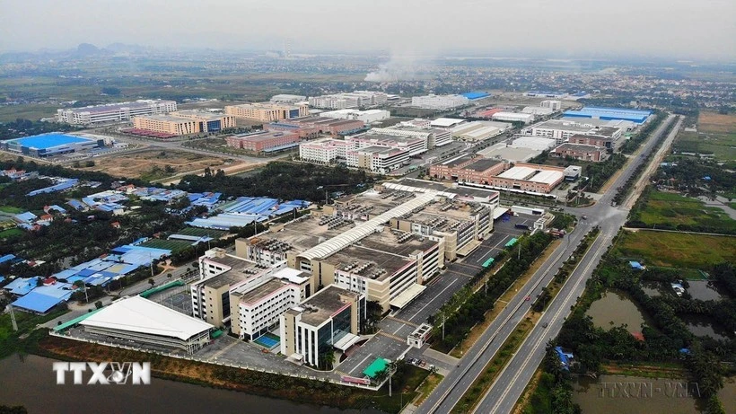 La zone industrielle VSIP Hai Phong. Photo: VNA 